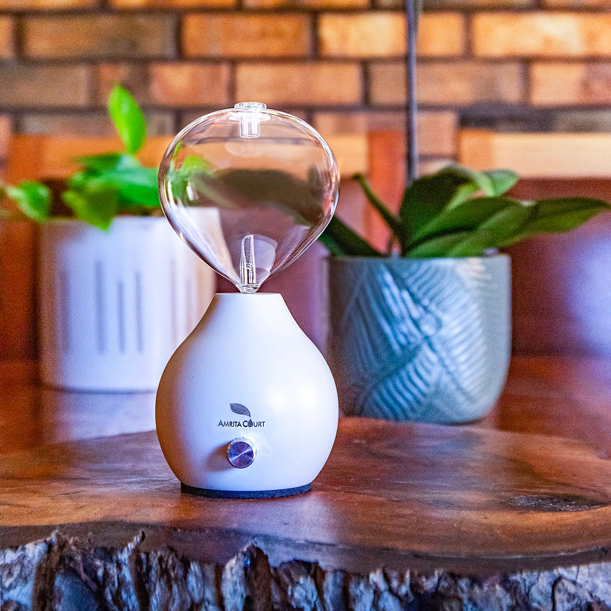 Hour Glass Eco-Friendly Nebuliser | Waterless Aroma Diffuser | No Plastics Pure Essential Oil Diffusing