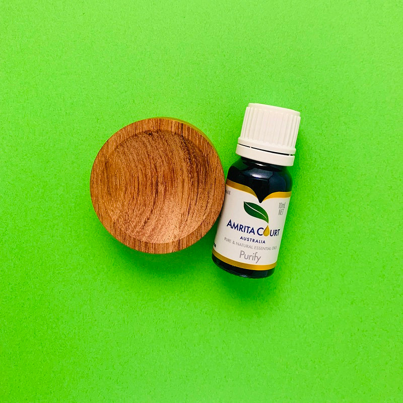 Purify+Wood Diffuser | Clean Air | Rid of Germs | Positive Energy