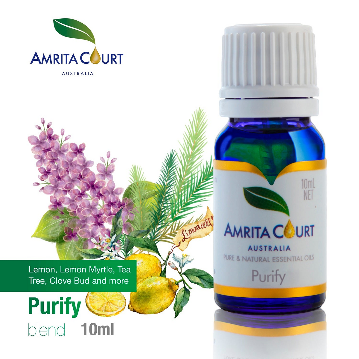 Purify+Wood Diffuser | Clean Air | Rid of Germs | Positive Energy