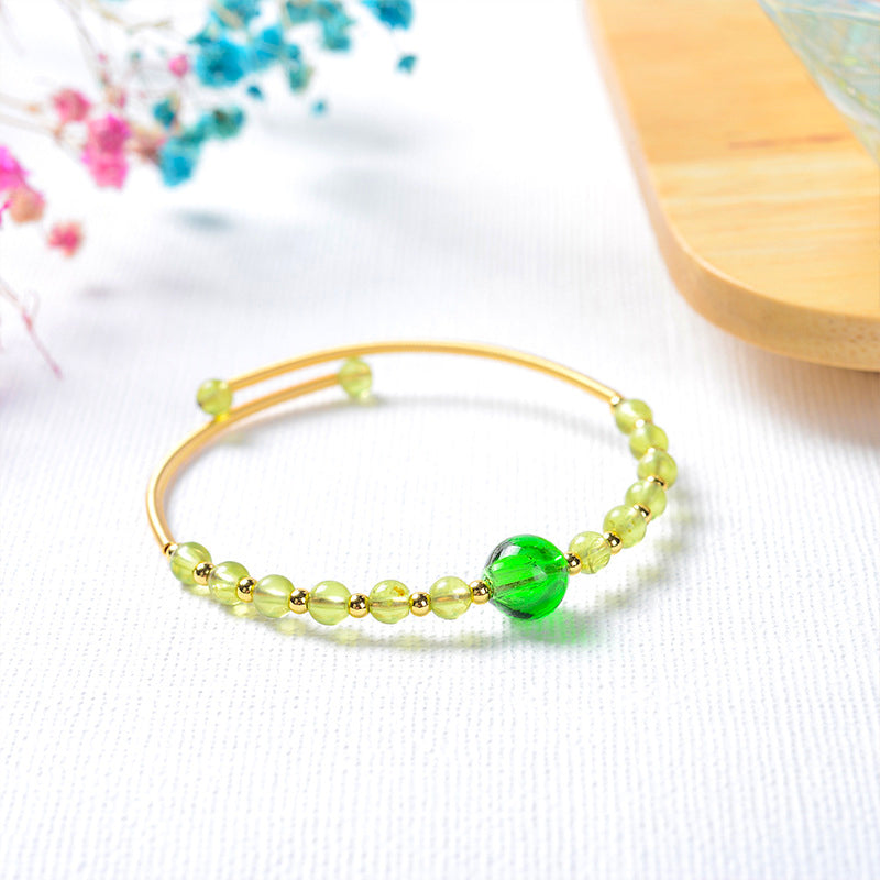 Murano Glass Bead Bracelet | Essential Oil Diffuser Jewelry | Diffusing on the go
