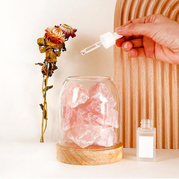 AURORA Crystal Light | Essential Oil Diffusing | Natural Quartz 500g | Power of Healing