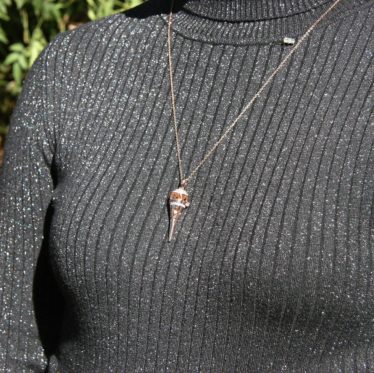 Cone Aroma Necklace | Energy & Healing | Diffusing on the go