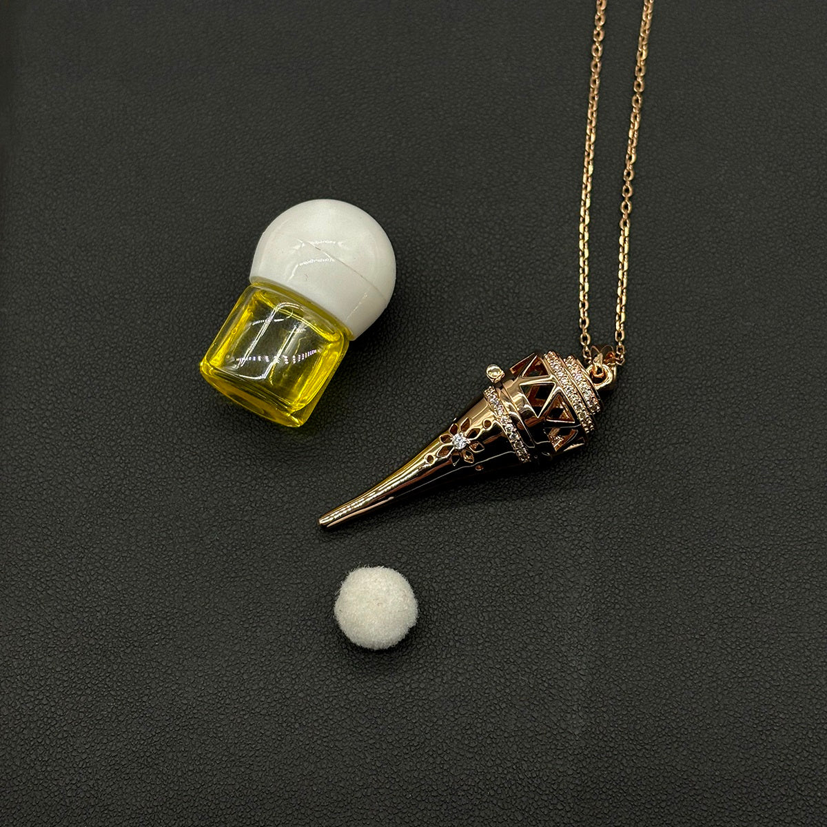 Cone Aroma Necklace | Energy & Healing | Diffusing on the go