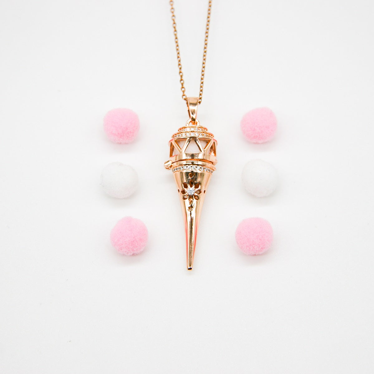 Cone Aroma Necklace | Energy & Healing | Diffusing on the go