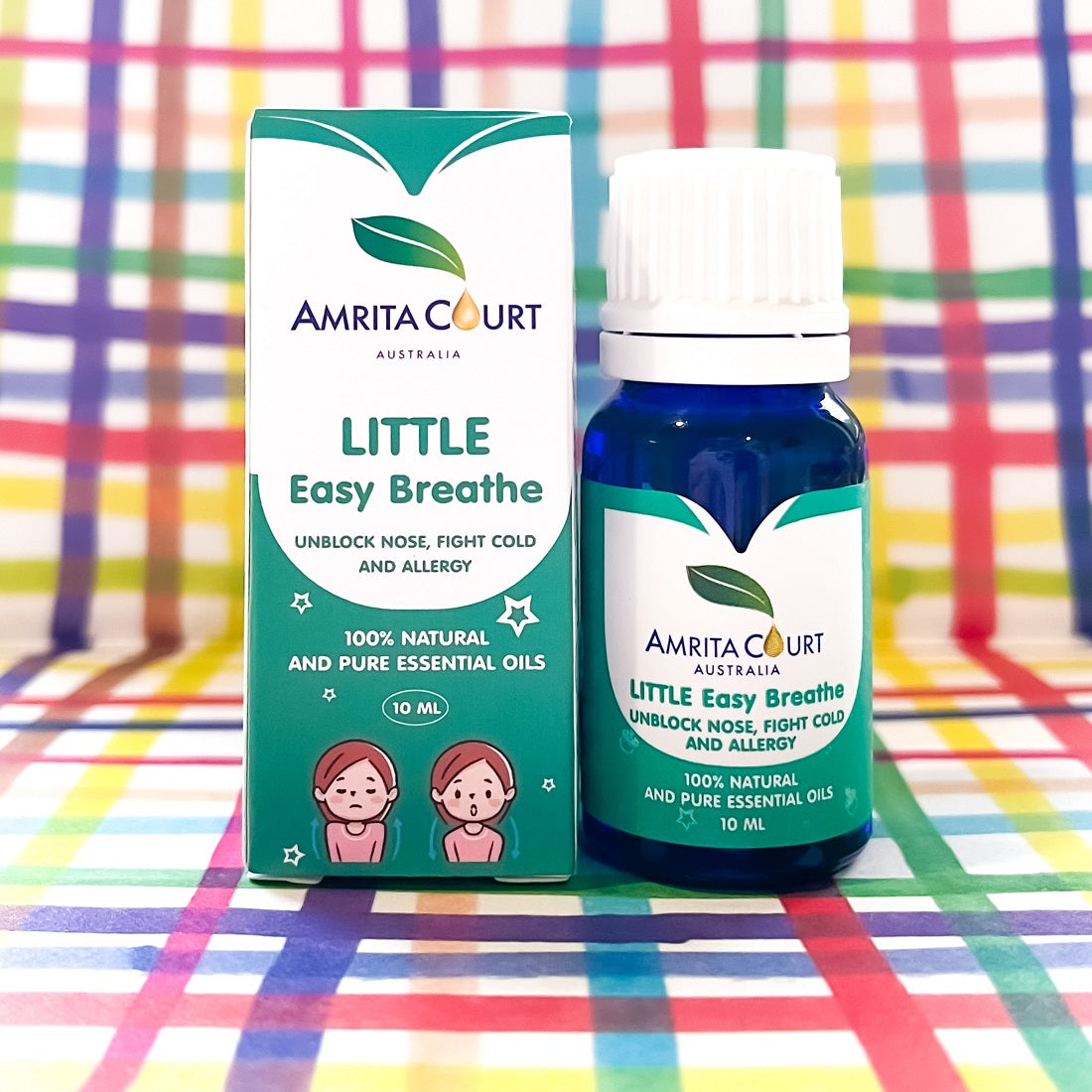 Little Easy Breathe Essential Oil | Unblock Nose | Fight Cold & Allergy | Infant to Kid |