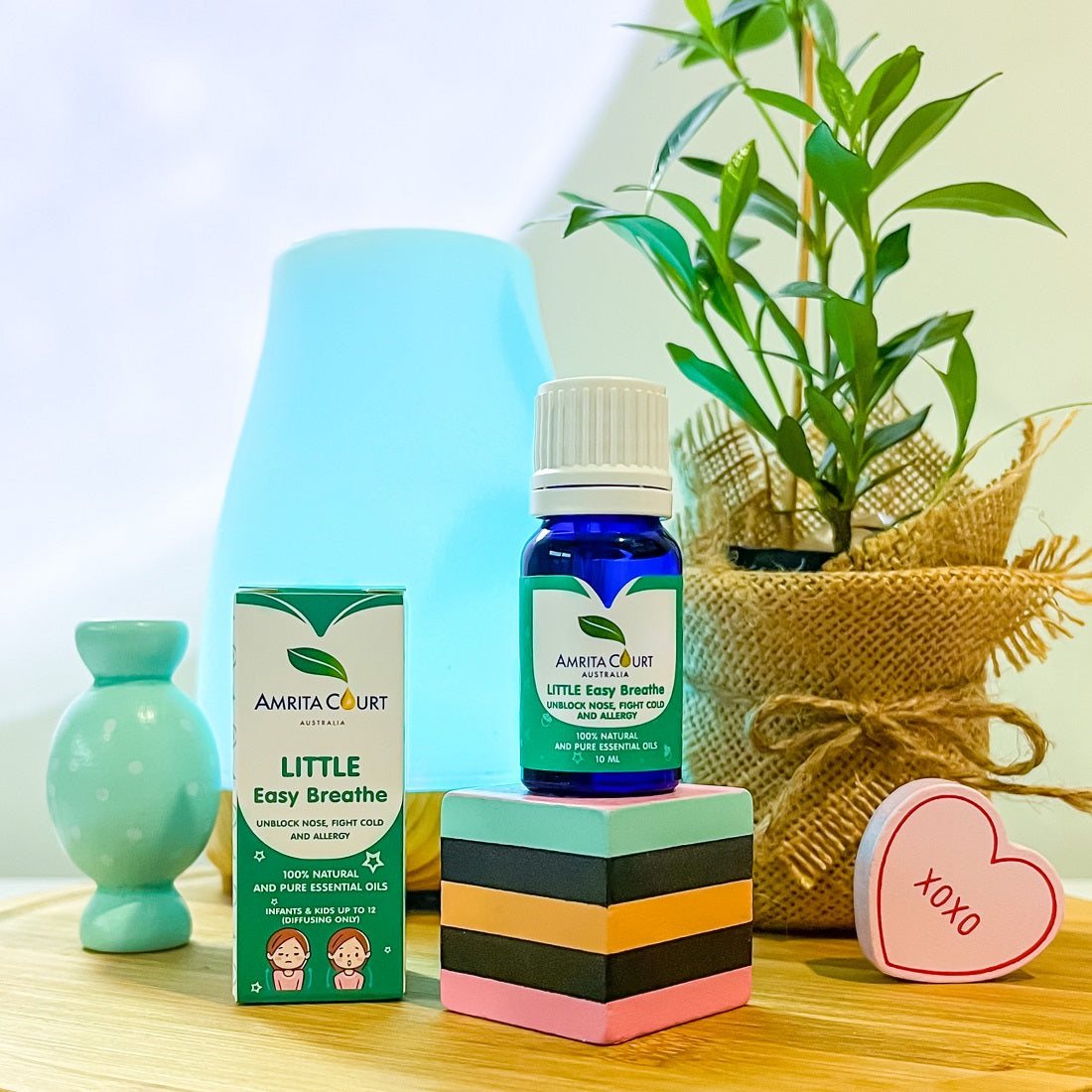 Little Easy Breathe Essential Oil | Unblock Nose | Fight Cold & Allergy | Infant to Kid |