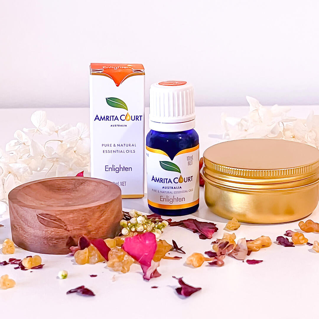 Enlighten+Wood Diffuser | Uplift Mood | Generate Energy | Productivity