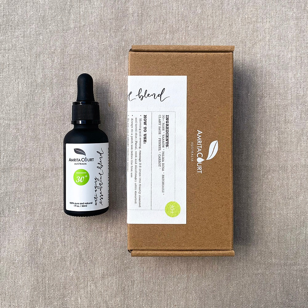 Anti-Aging Essential Blend 30+ | Feature Rose | Premium Skin Range | Skincare Oil