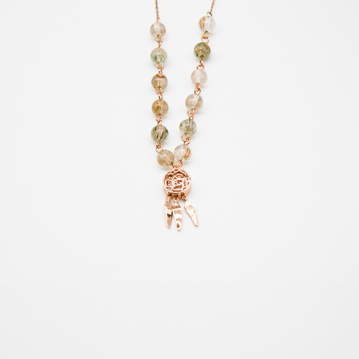 Rose Aroma Necklace | Energy & Healing | Diffusing on the go