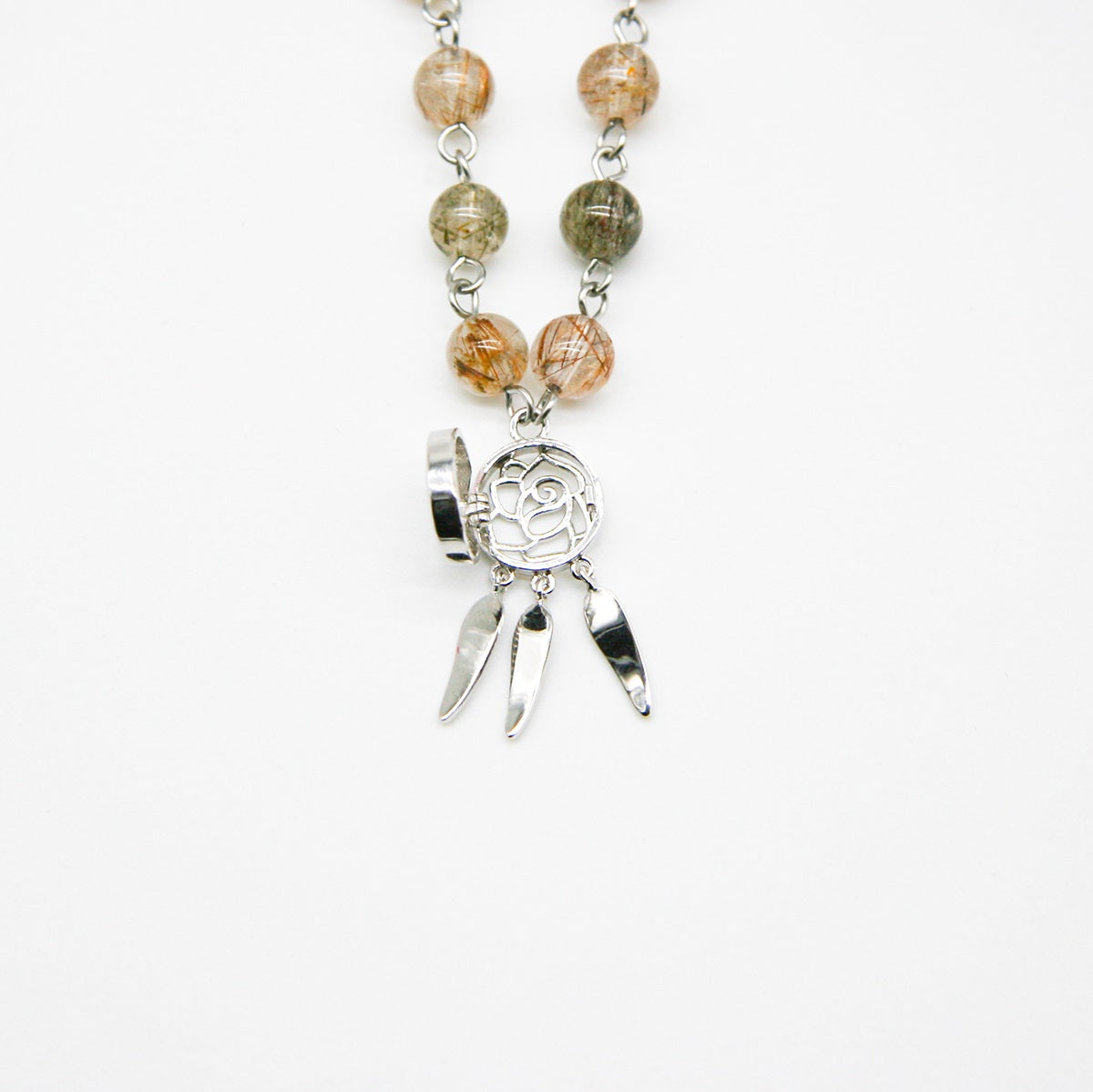 Rose Aroma Necklace | Energy & Healing | Diffusing on the go