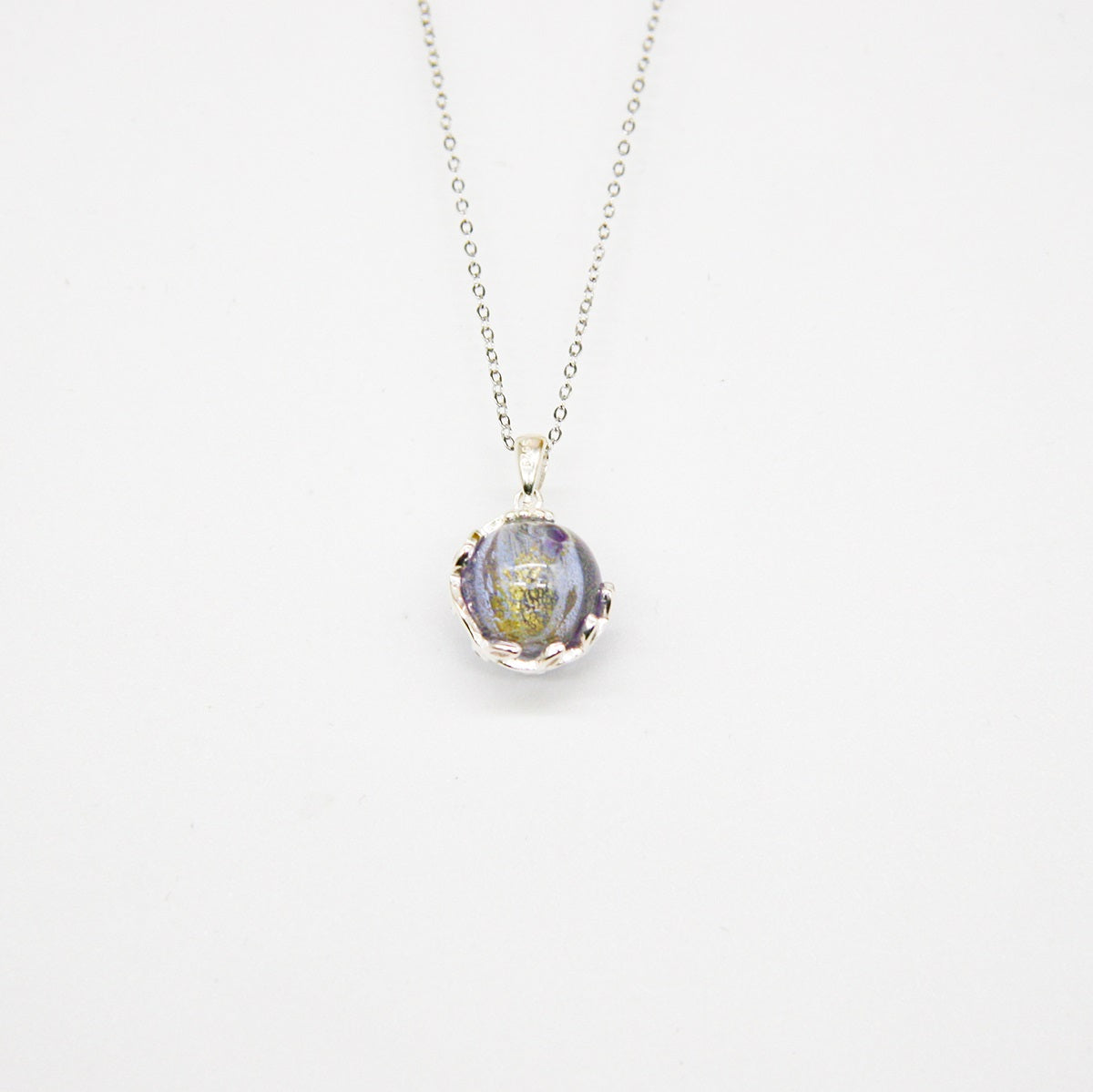 Planet Murano Aroma Necklace - Lunar Lavender | Energy & Healing | Diffuse on the go