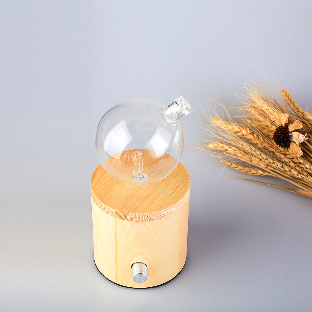 Geo Series "Cylinder" Nebuliser | Waterless Aroma Diffuser | No Plastics Pure Essential Oil Diffusing
