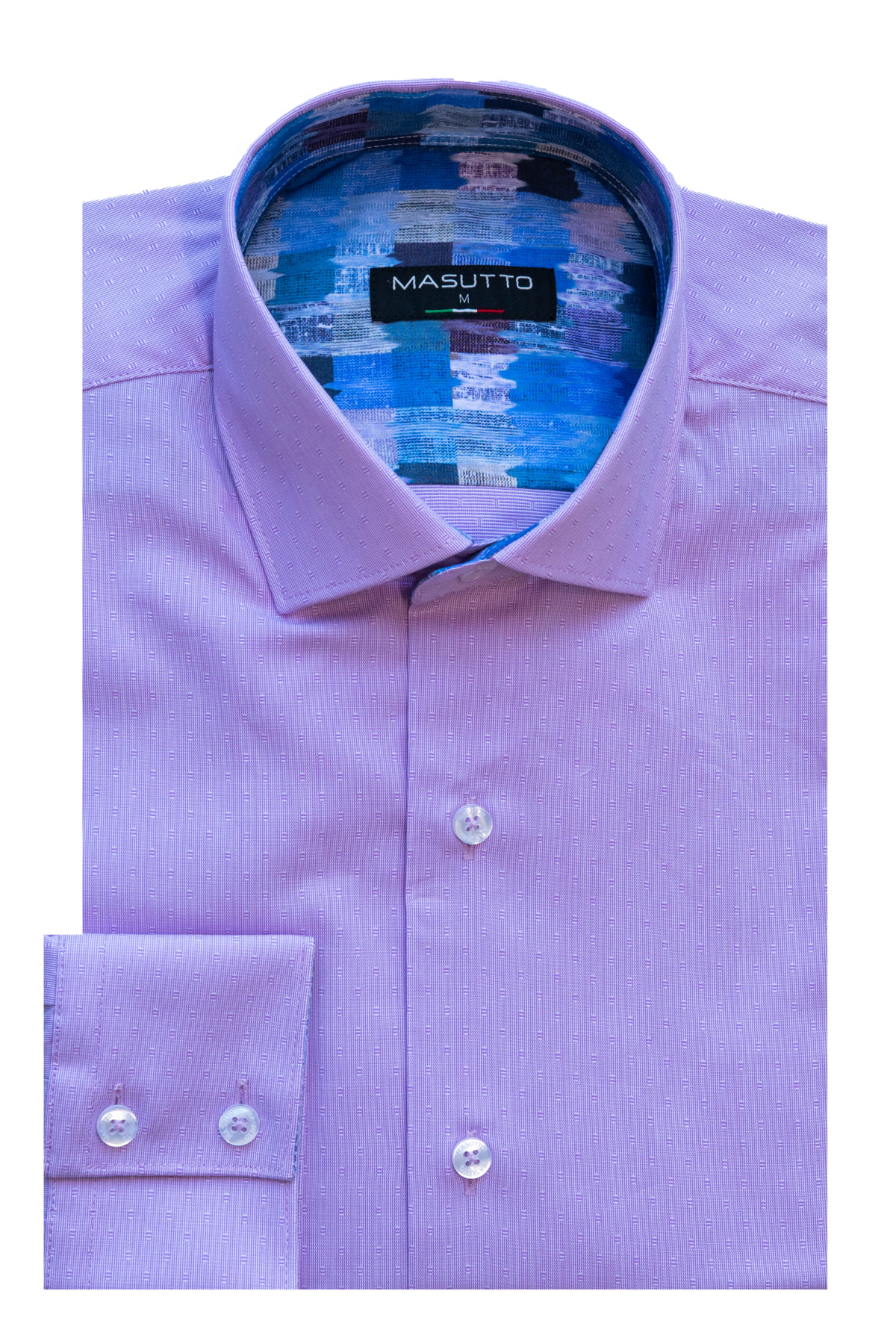 MASUTTO SUERO/06 LONG SLEEVE BUTTON DOWN SHIRT