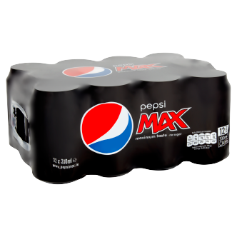 24 latas de Pepsi Max (330ML)