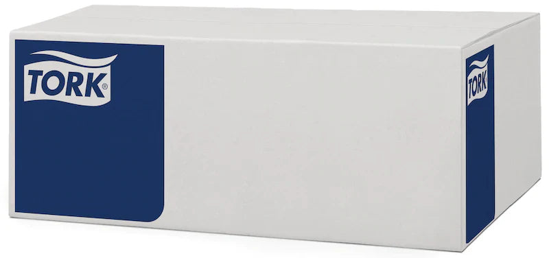 4 x Tork Geprägte Papier Tischdeckenrolle Weiß 1.2X25M-474618
