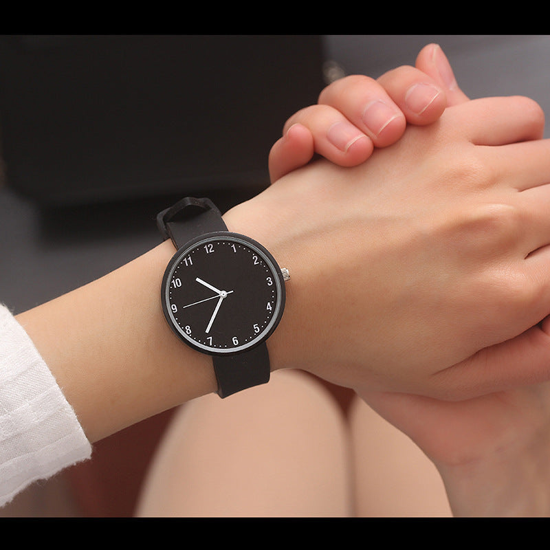 Female Simple Trend Casual Candy Color Digital Watch