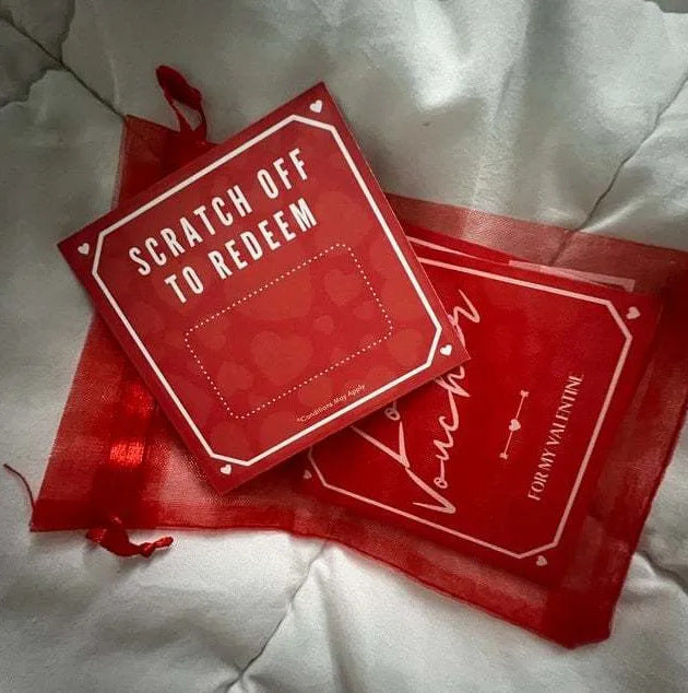 Love Scratch-off Custom DYI Gift 2024 Valentine's Day Scratch-off