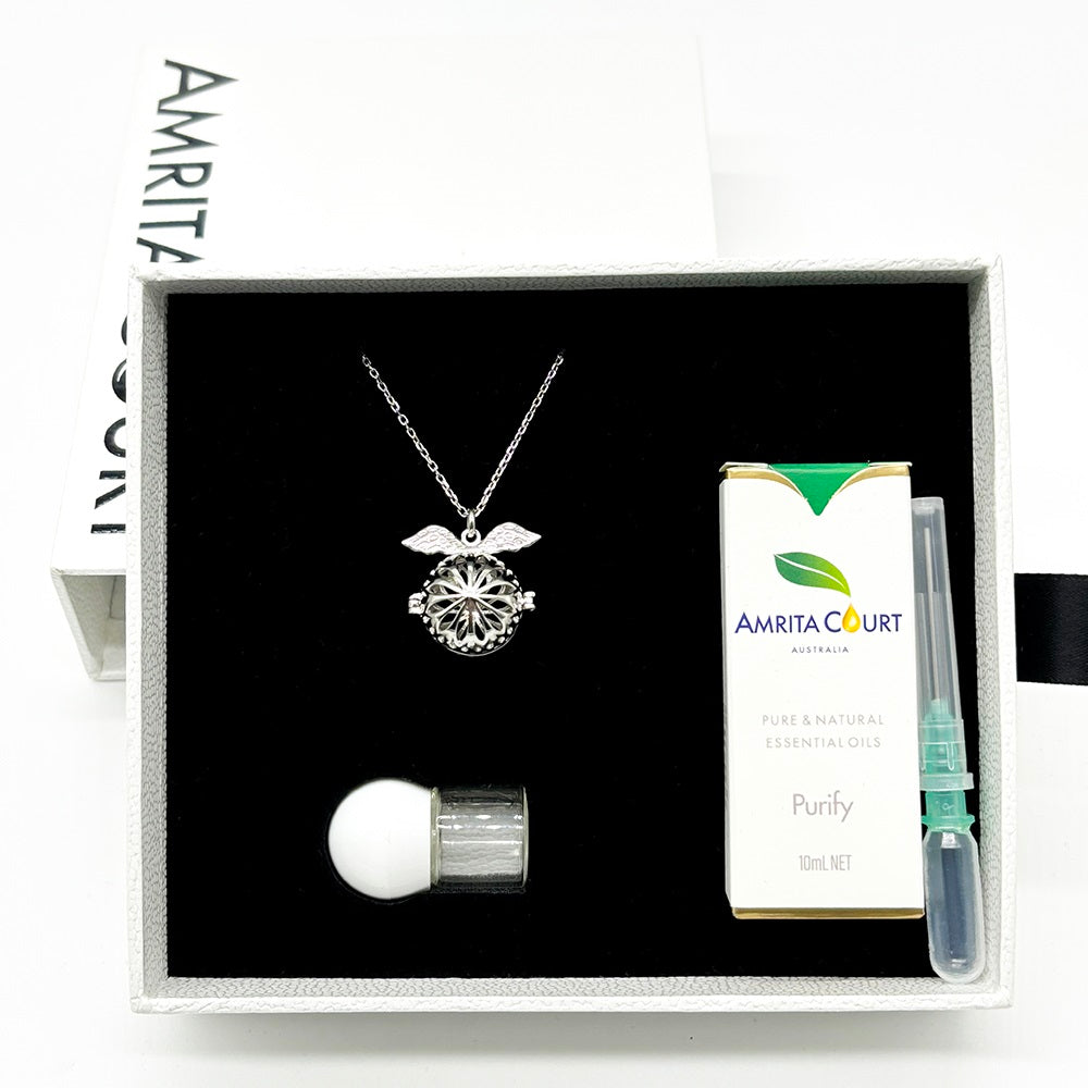 Angel Ball Aroma Necklace | Energy & Healing | Diffusing on the go | Gift for her