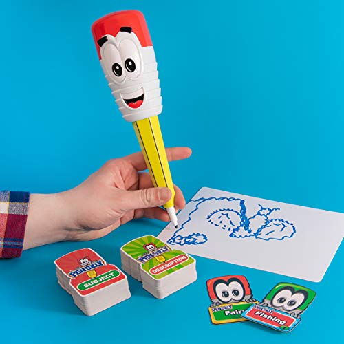 Pensilly drawing game, silly drawing game, wobbly pen, guess the drawing, frantic fast paced game