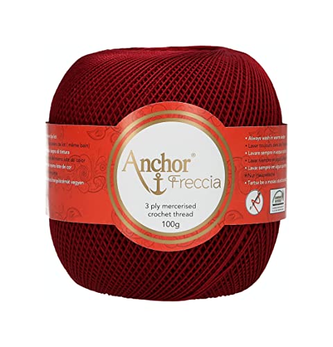 Anchor Freccia 12 Gauge, 100 g, Length: 570 m Crochet Yarn