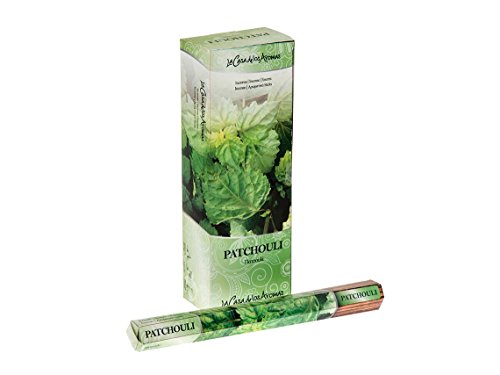 Made In India Fragrance Patchouli Incense Stick – Pack of 6 with 20 Sticks for each pack – Lifetime Stick 2 Hours