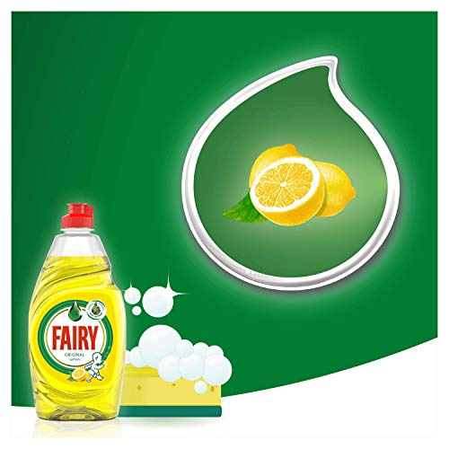Fairy Washing Up Liquid Lemon with Liftaction, 1015ml