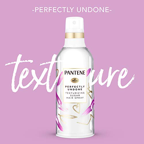 Pantene Waterless Perfectly Undone Texturising Sugar Hair Spray, Non-Sticky, 110ml