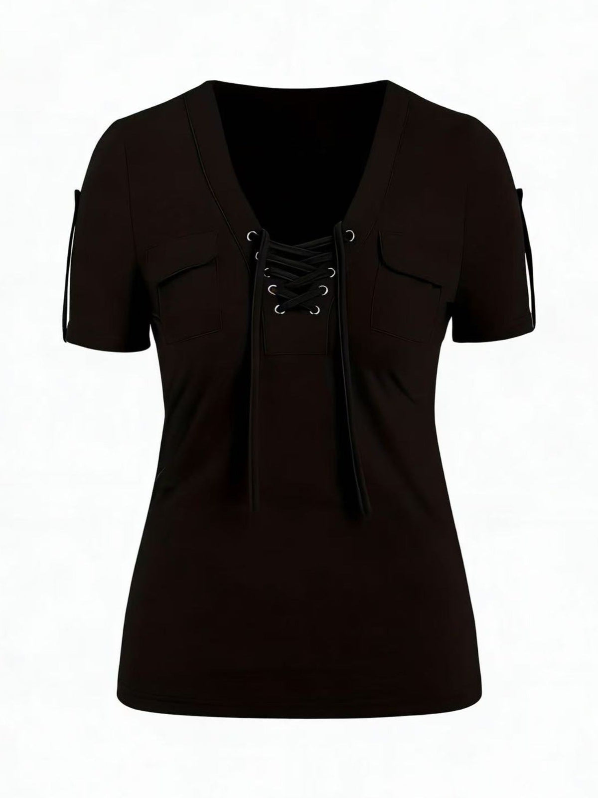 Fashionable Casual Women's Short-sleeve Top