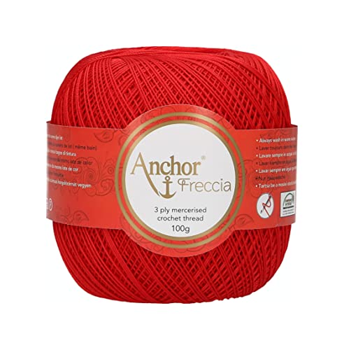 ANCHOR Freccia, Thickness: 12, Packaging: 100G, Running Length: 570M 46 Crochet Threads