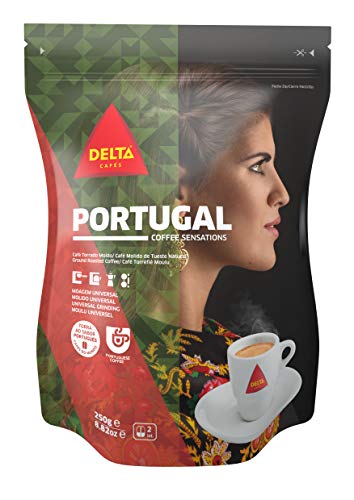 Delta Cafes Portugal - 250 Gr - Ground roasted coffee