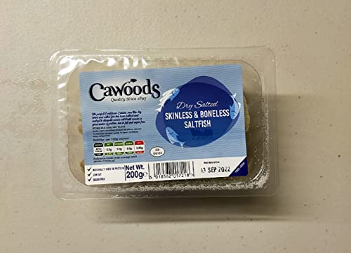 Cawoods Dry Salted Skinless & Boneless Saltfish, 200g