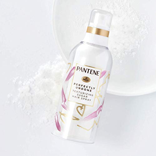 Pantene Waterless Perfectly Undone Texturising Sugar Hair Spray, Non-Sticky, 110ml