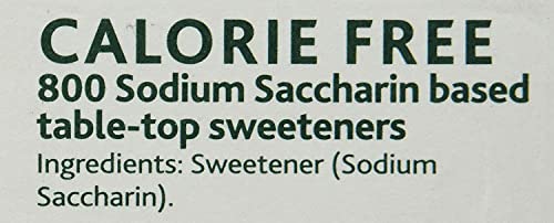 Sweetex Calorie Free Sweetener, Pack of 800