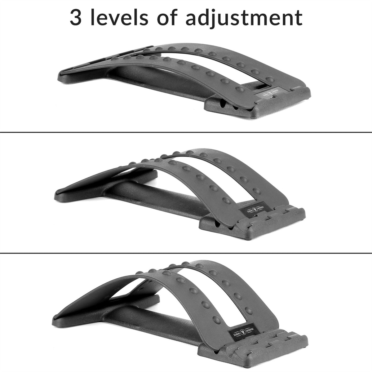 Adjustable Posture Correcting Back Stretcher for Effective Back Pain Relief | Pukkr
