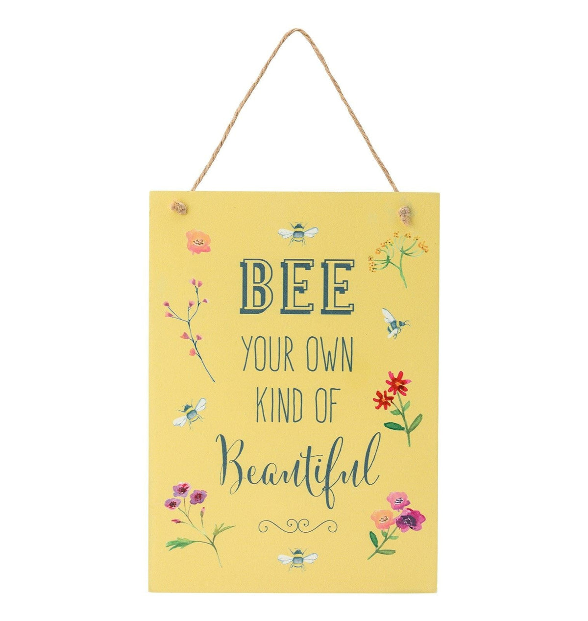 Bee Happy Beautiful Wall Plaque