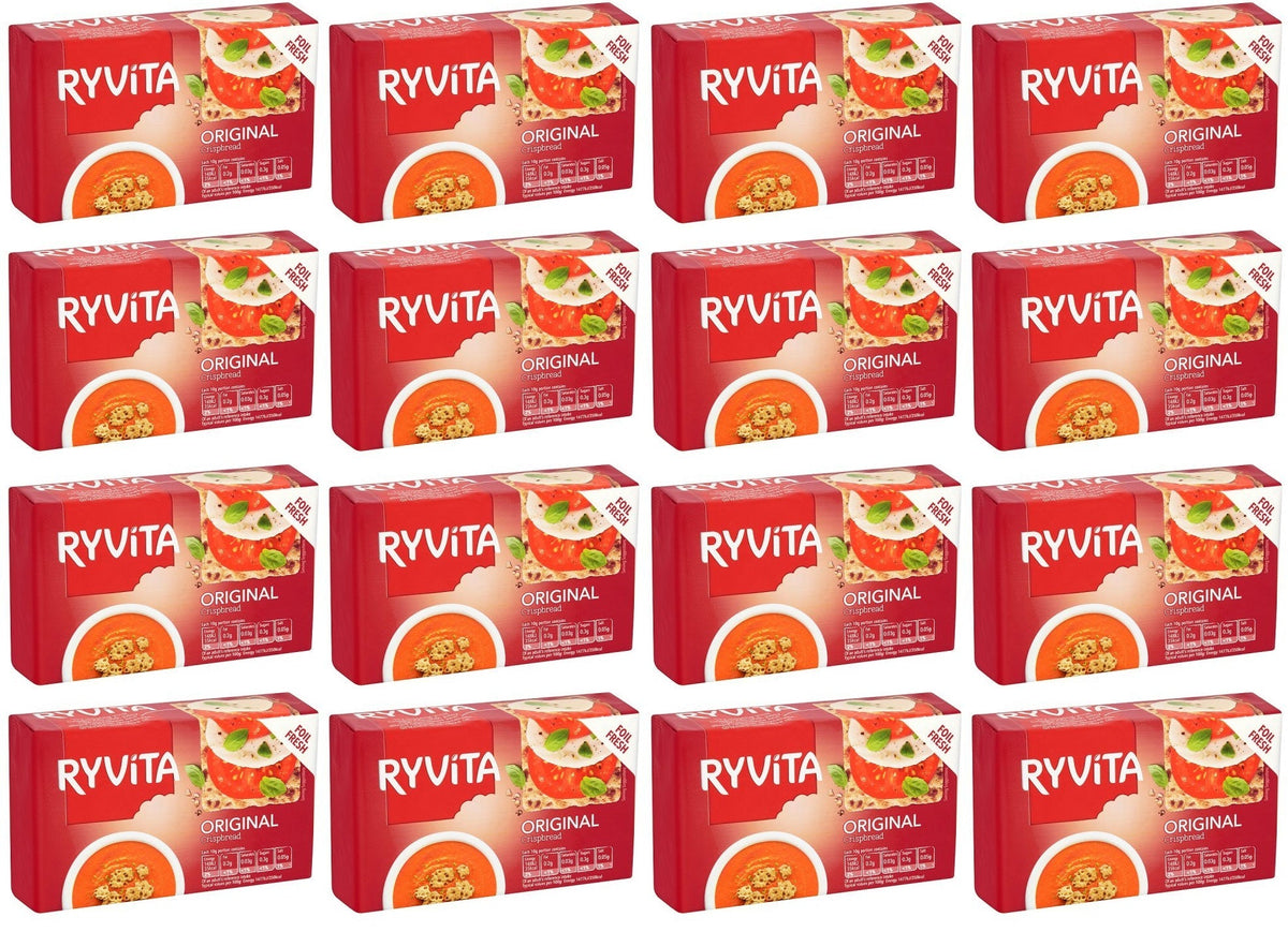 16 x Ryvita Original Crispbread 250G