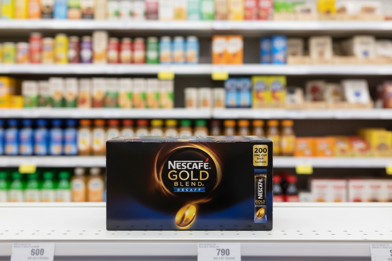 Nescafé Gold Blend Decaff – 200 Sachets
