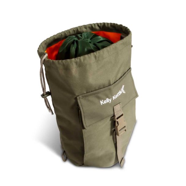 Kelly Kettle Survival Bag – Heavy Duty Outdoor Kit Carrier with MOLLE & High-Vis Lining