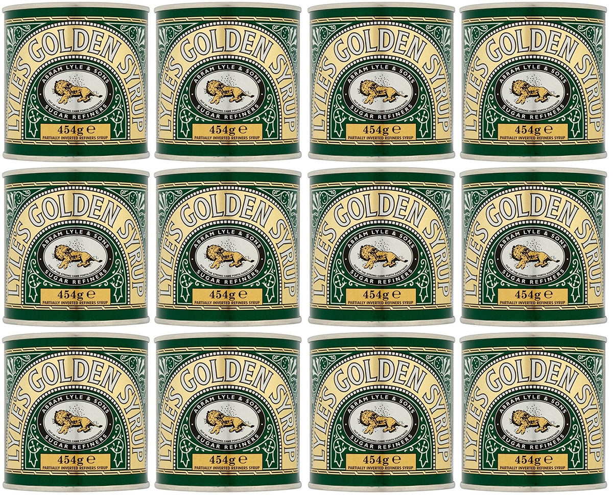 12 x Tate & Lyle Golden Syrup 454G