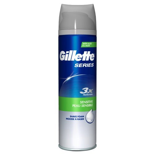 Gillette Series Soothing Shave Foam with Aloe Vera 250ml – Pack of 6