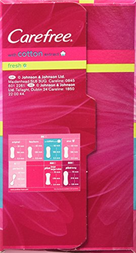 12 x Carefree Normal Slipeinlagen mit Baumwollextrakt Packung à 20 Stück