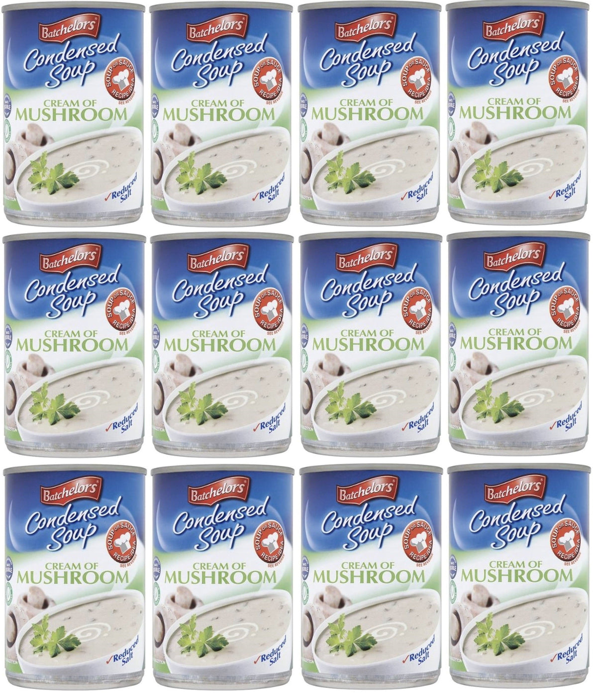 12 x Batchelors Cremige Pilzsuppe 295g