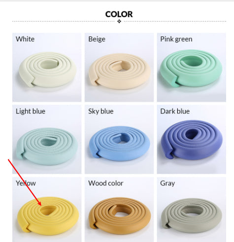 Thickened L-shaped Anti-knock Protection Anti-collision Strip