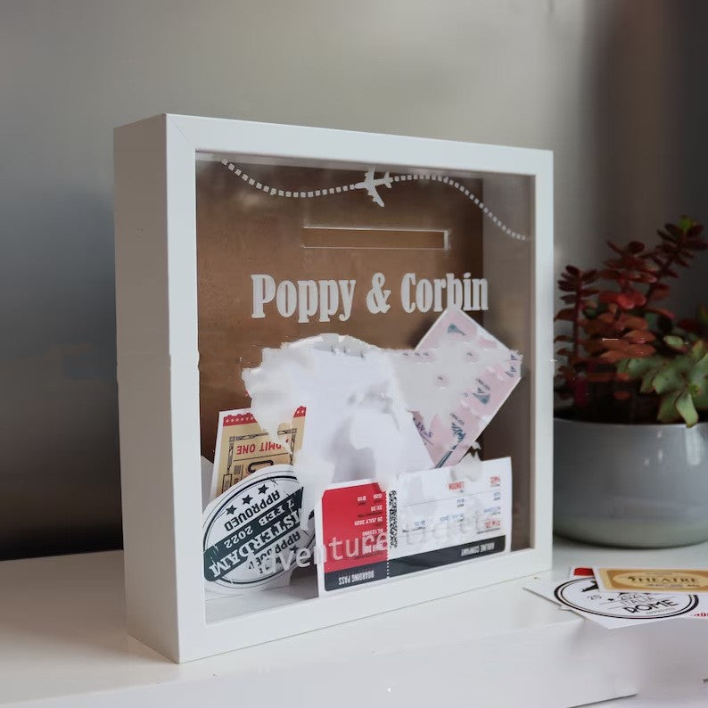 Travel Ticket Memory Box Valentine's Day Gift
