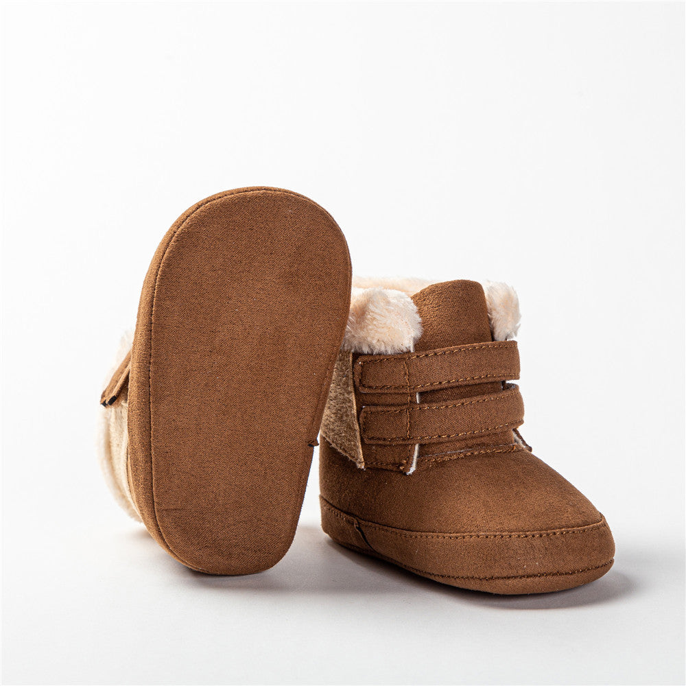 Fashion Plush Baby Warm Toddler Cotton Shoes