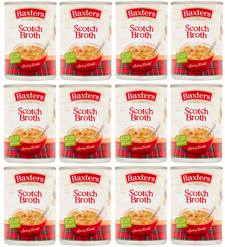 12 X Baxters Suppe Scotch Broth 400g