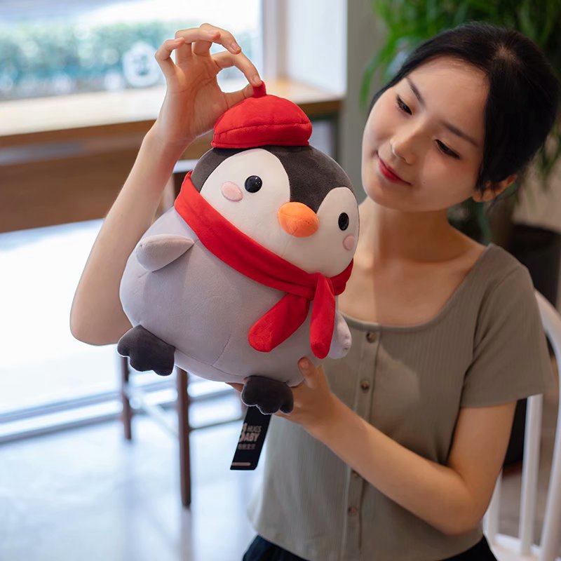 Penguin doll plush toy children's day gift