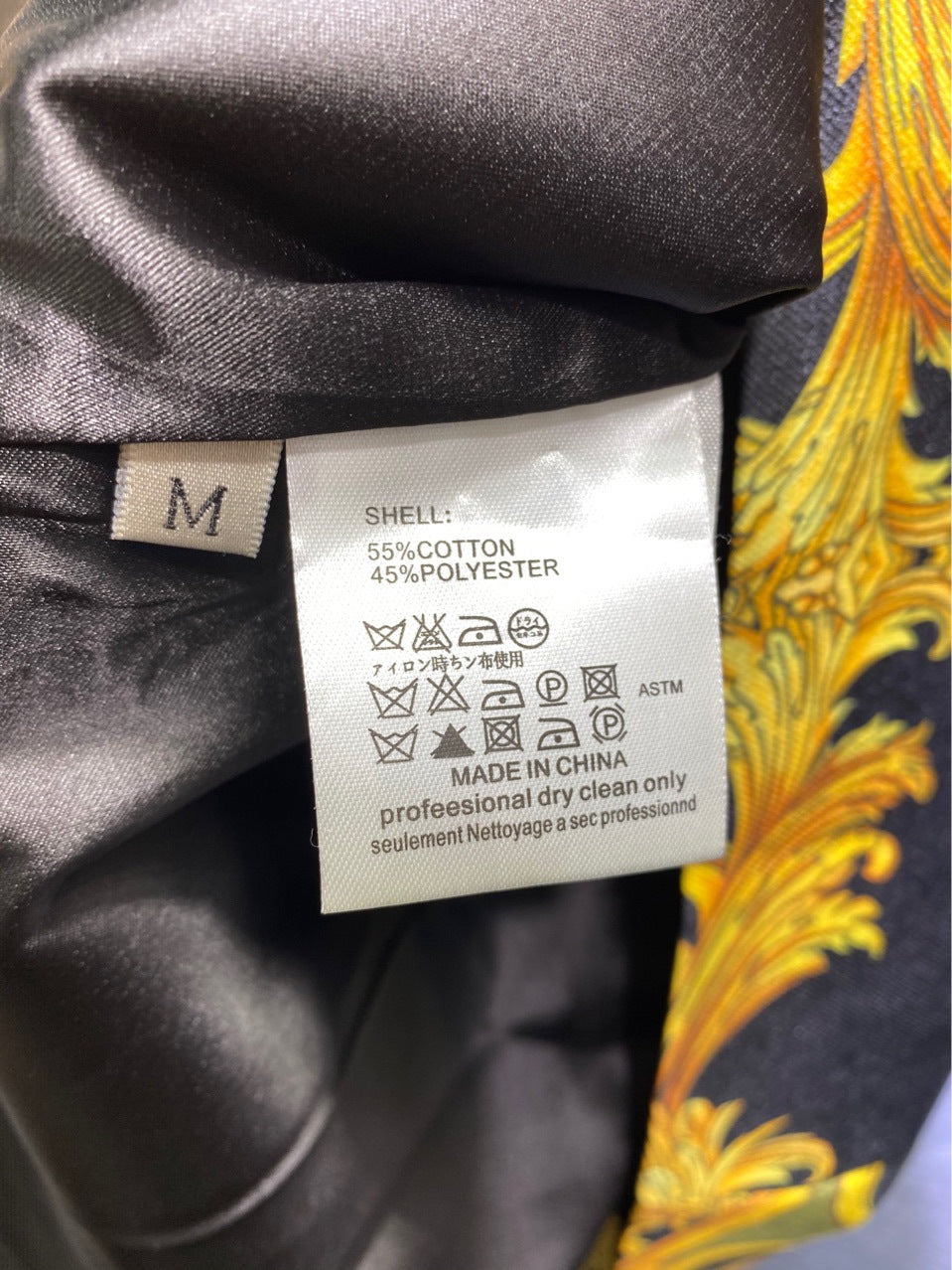 Belt printed long sleeve trench coat