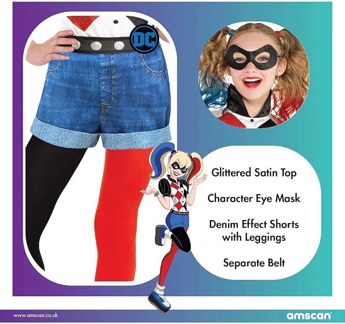 Harley Quinn Child Costume - Age 10-12 Years