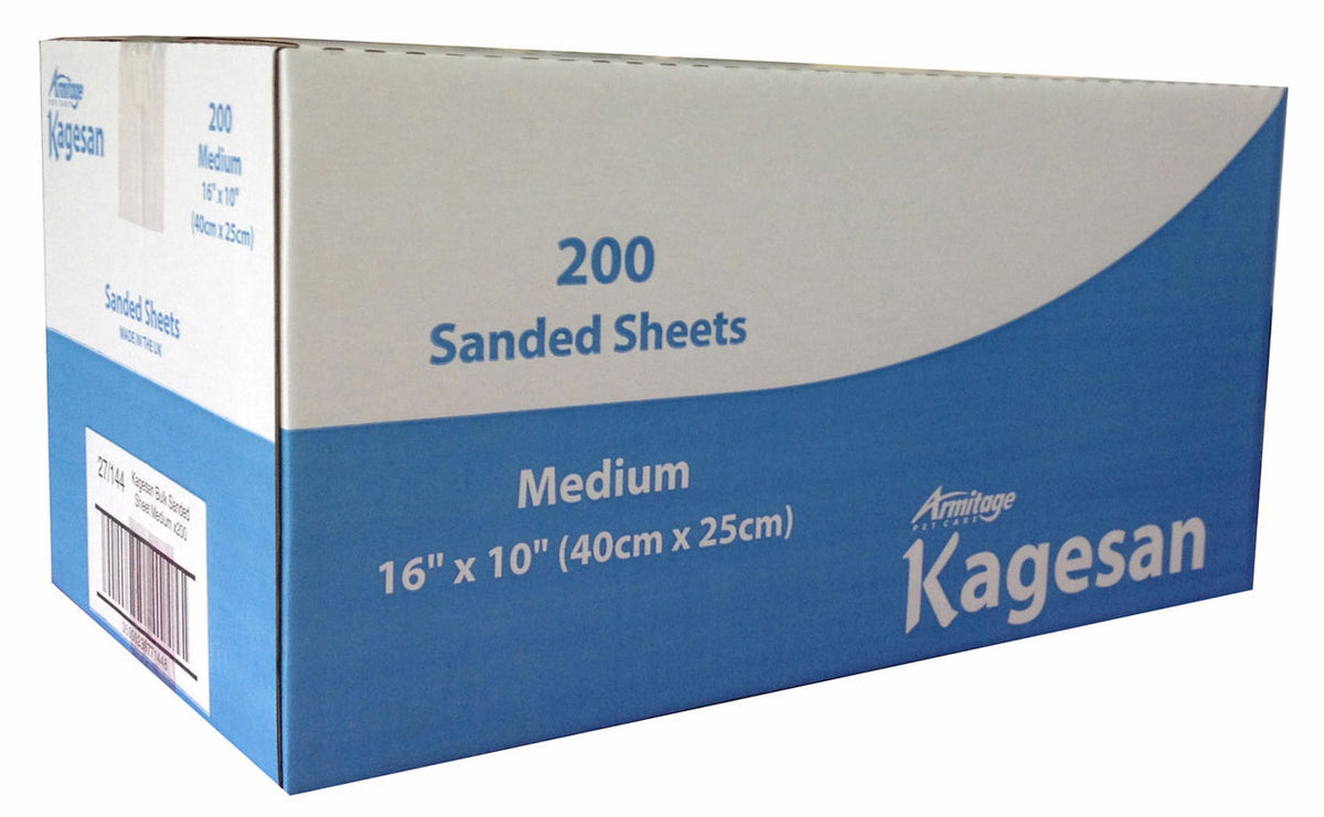 Kagesan Bulk Sanded Sheets " 16 X 10 / 40 x 25cm / 25cm / Blue